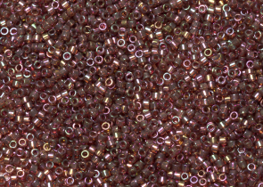 Бисер Япония MIYUKI Delica цилиндрический 11/0 5г DB-0103 золотой красный блестящий