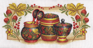 Набор для вышивания " PANNA" NH- 0311 ( НХ- 0311 ) " Хохлома" 