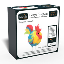 " Woolla" WT- 0127 " Петух Петруша" набор для валяния . 